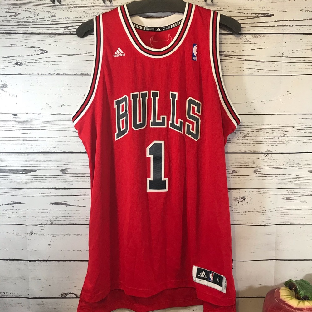 Adidas Derrick Rose Chicago Bulls Swingman Jersey Size Men’s XL +2